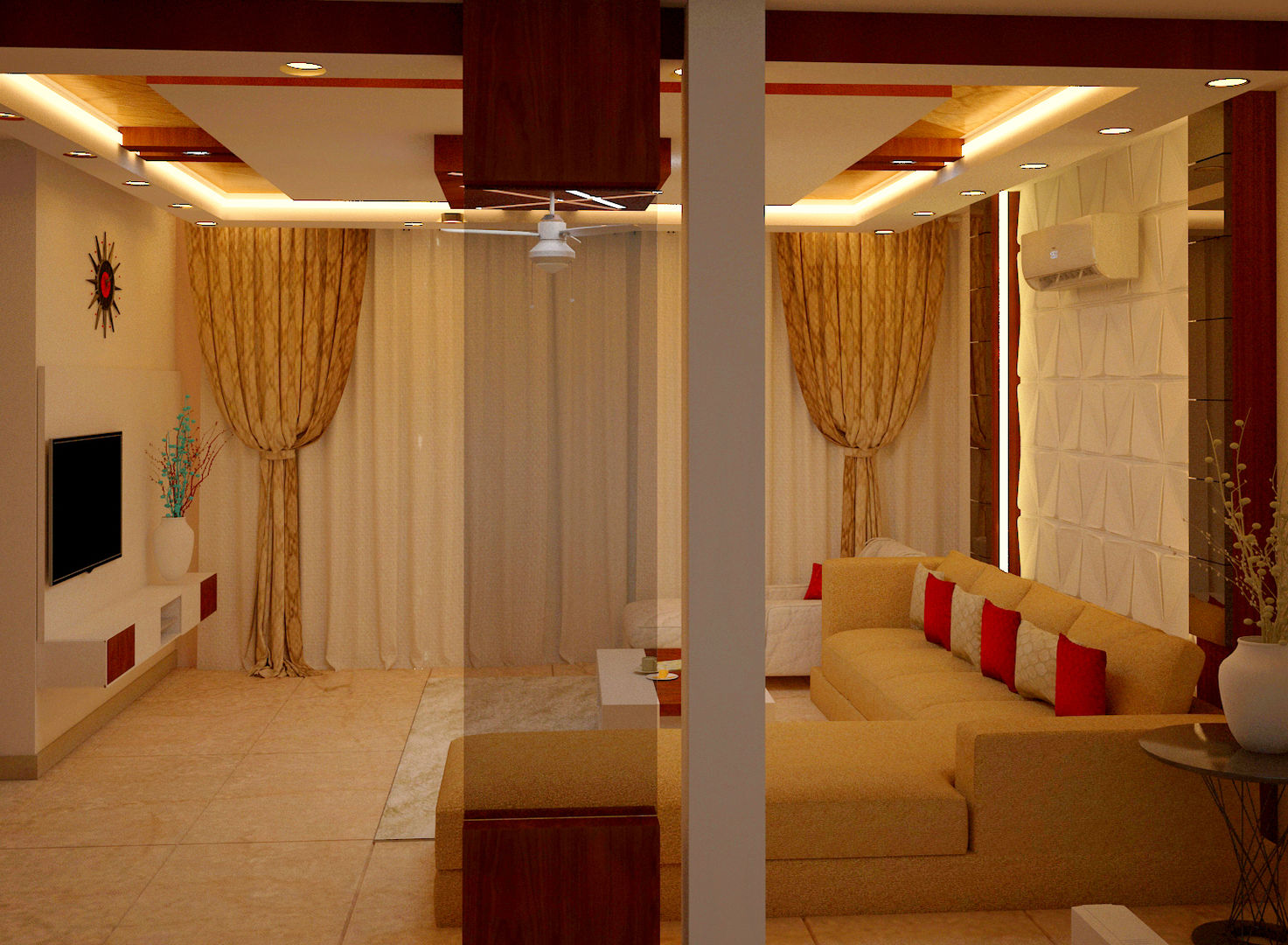 JR Greenwich Villas, Sarjapur Road - Ms. Natasha, DECOR DREAMS DECOR DREAMS Salas de estilo ecléctico