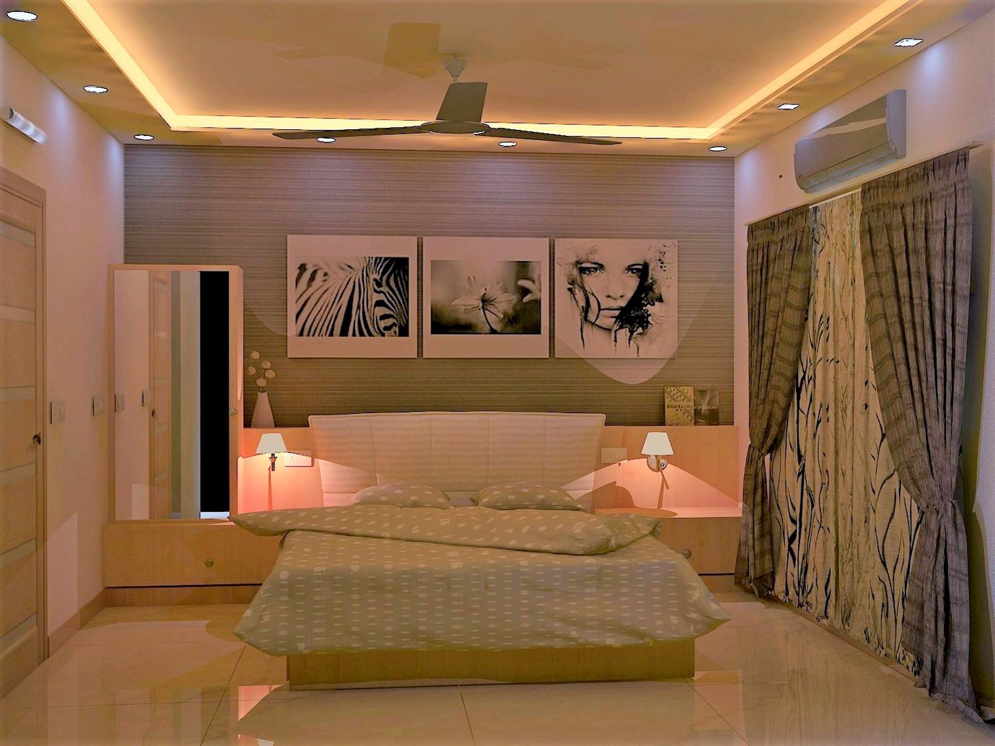 JR Greenwich Villas, Sarjapur Road - Ms. Natasha, DECOR DREAMS DECOR DREAMS Спальня в эклектичном стиле