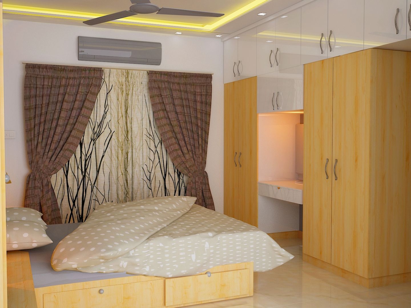 JR Greenwich Villas, Sarjapur Road - Ms. Natasha, DECOR DREAMS DECOR DREAMS Спальня в эклектичном стиле