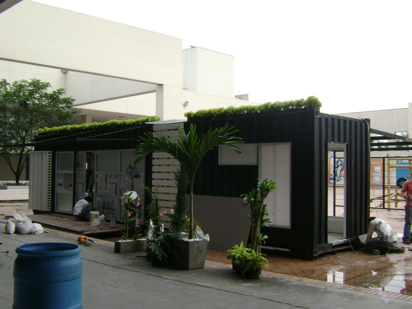 Transformación contenedor de 40 pies, Home Box Arquitectura Home Box Arquitectura Landhaus