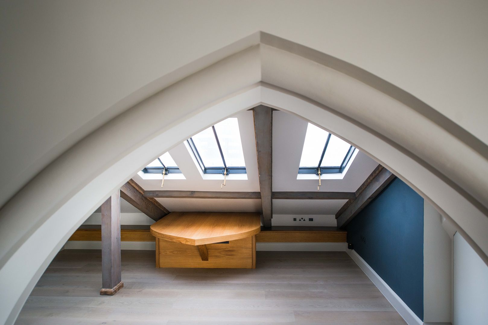 Rooflights at The Sanctuary, Battersea, London, Clement Windows Group Clement Windows Group 에클레틱 창문 & 문