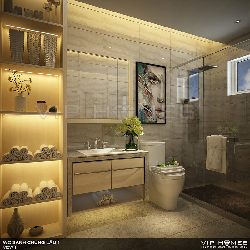 homify Salle de bain asiatique