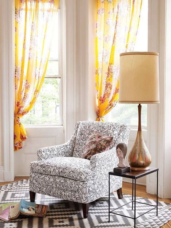 Vibrant Curtains Spacio Collections Modern living room Textile Amber/Gold Sofas & armchairs