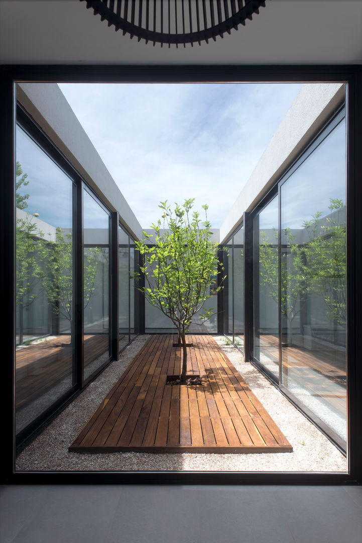 Casa 2LH, Luciano Kruk arquitectos Luciano Kruk arquitectos 모던스타일 주택