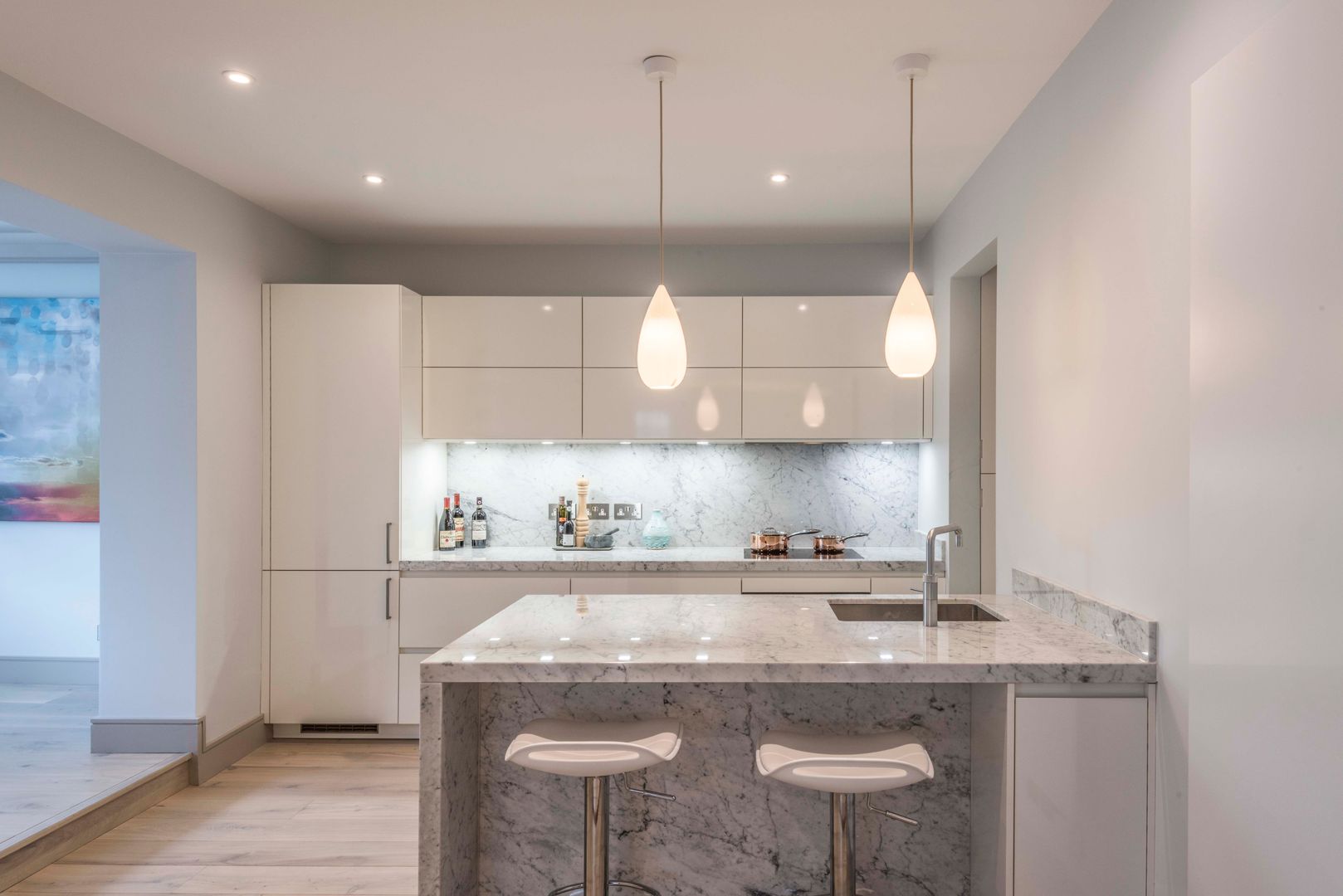 Kitchen Prestige Architects By Marco Braghiroli モダンな キッチン kitchen,Kitchen,lighting