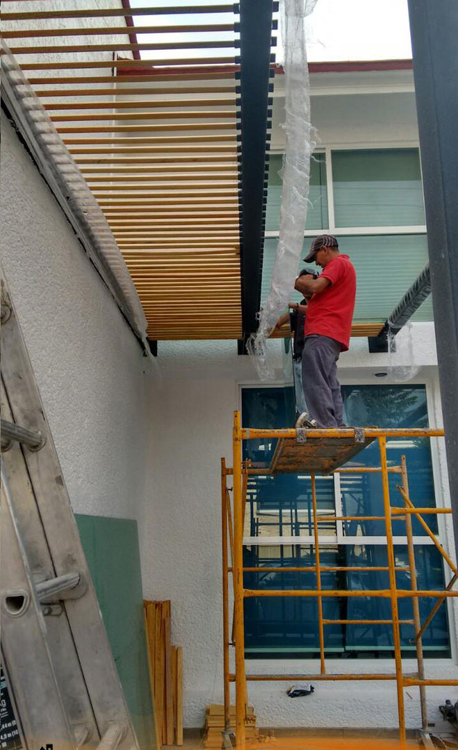 Instalación de Herrería en San Carlos Arkisav Cobertizos Hierro/Acero