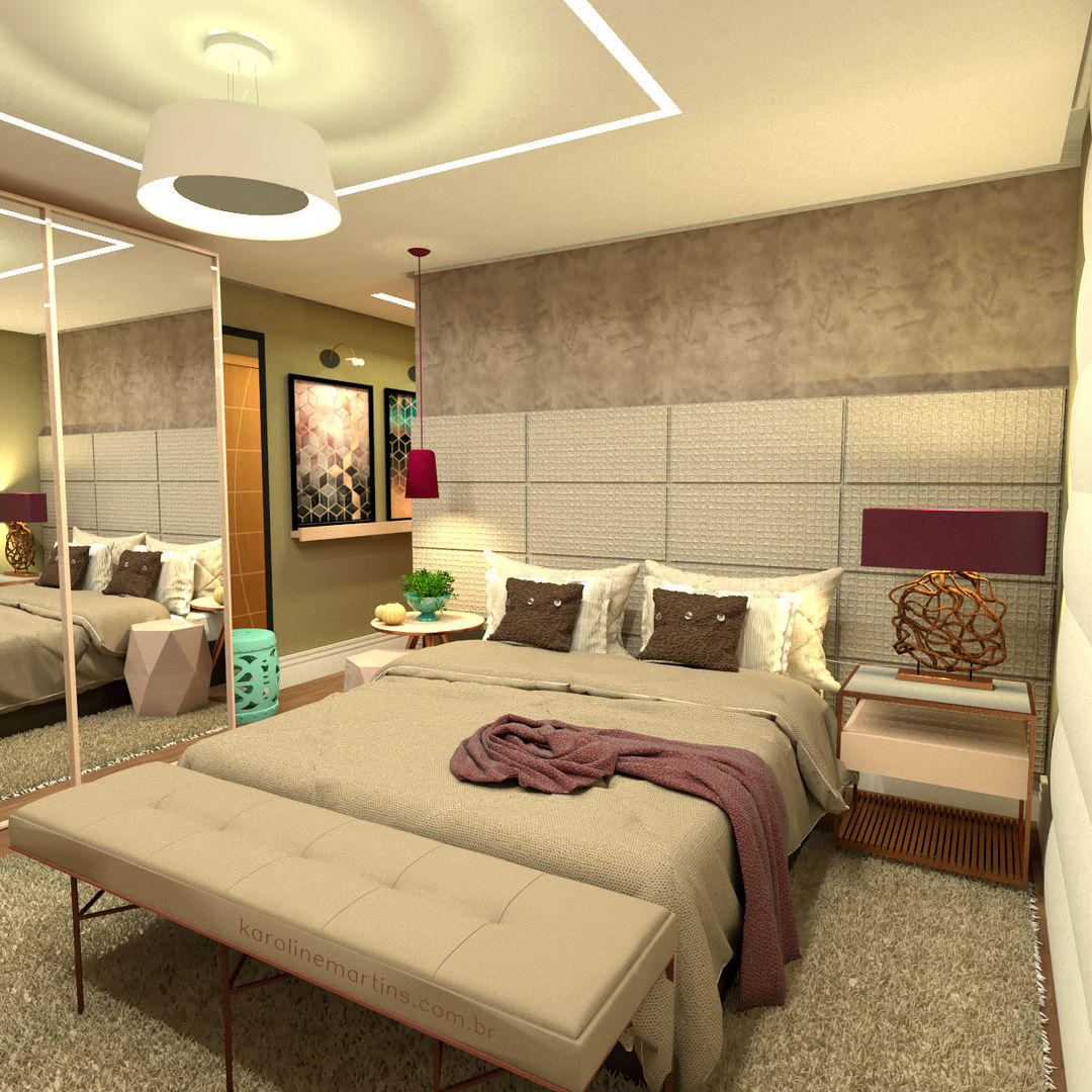 homify Modern Bedroom Wood Wood effect