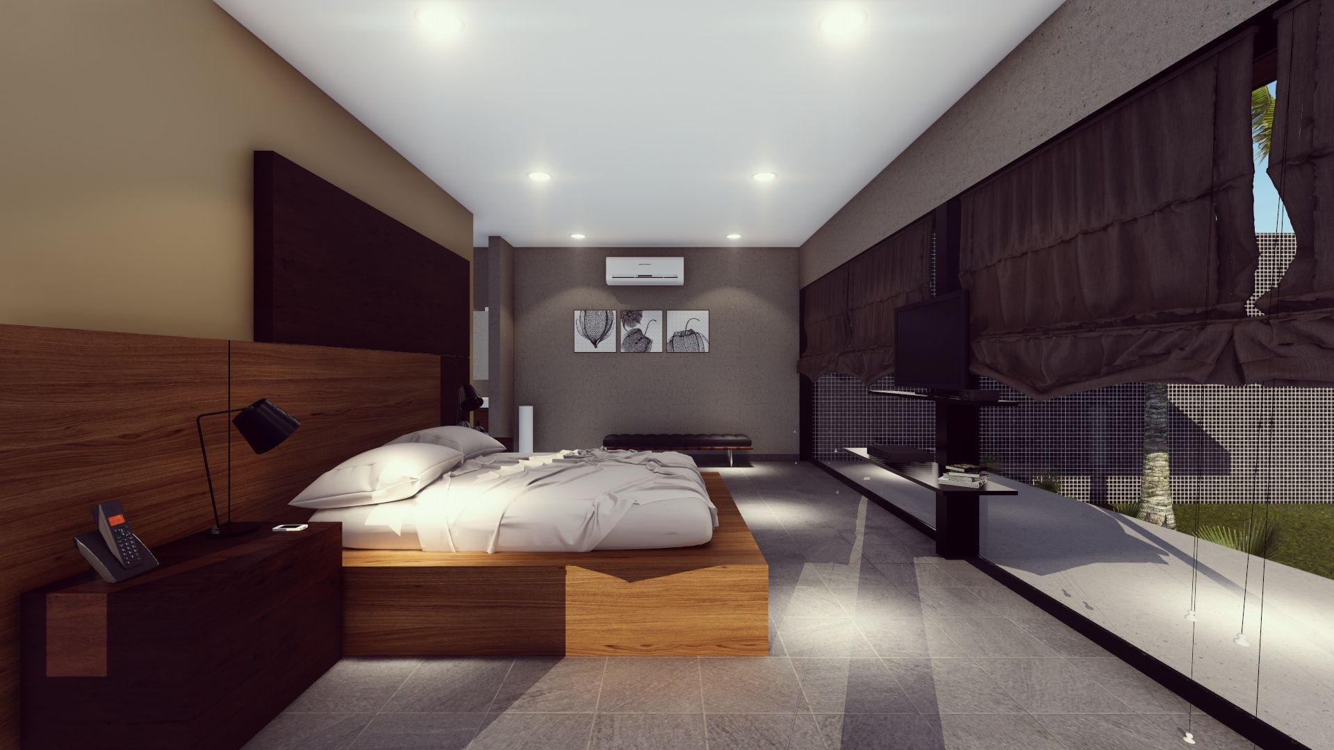 homify Minimalist bedroom Ceramic