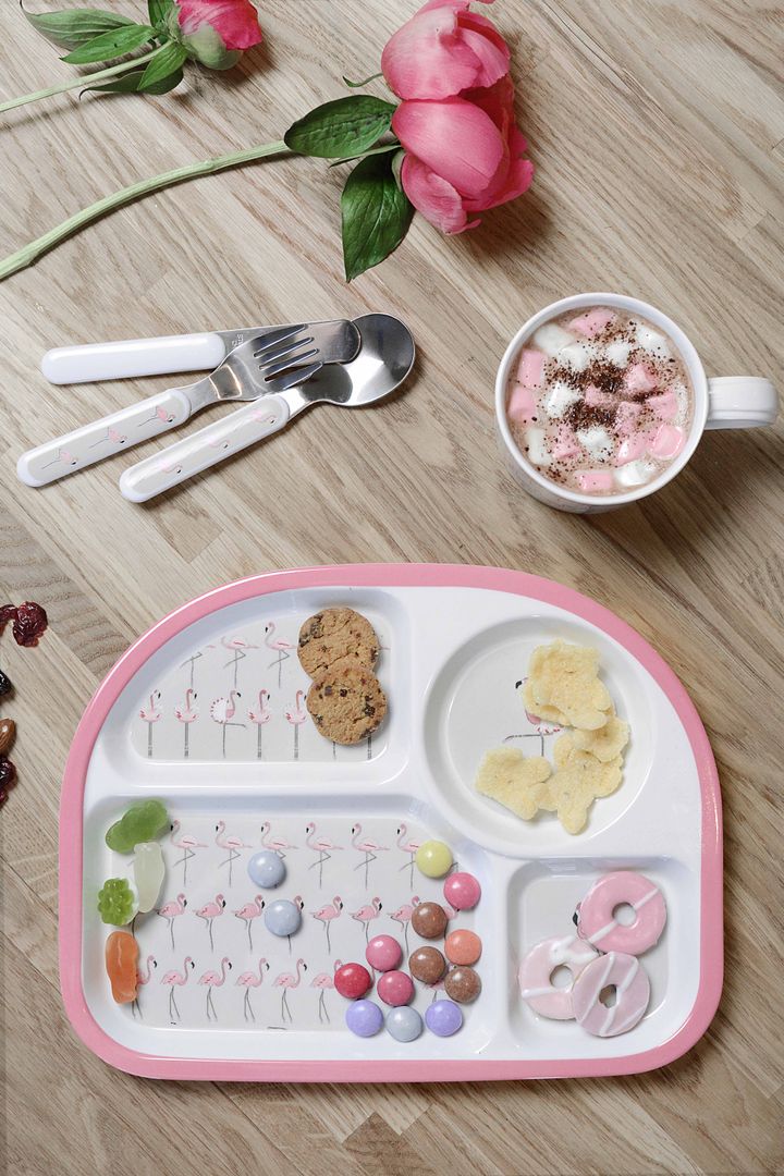 Melamine Childrens Set Sophie Allport Wiejska kuchnia Plastik Sztućce, naczynia i szkło