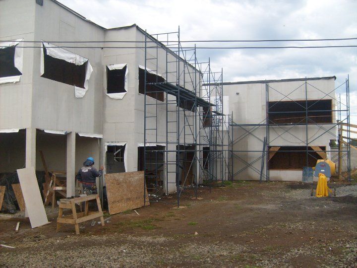 Vivienda Unifamiliar Temuco Portal de la Frontera, AEG Arquitectura, Asesoría y Construcción. AEG Arquitectura, Asesoría y Construcción. Detached home آئرن / اسٹیل
