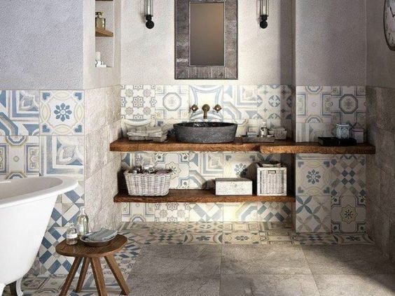 Inspiración para baño, Vero Capotosto Vero Capotosto Phòng tắm phong cách kinh điển Decoration