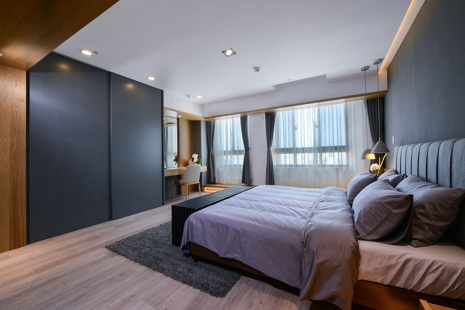 臥房A 見本設計 Asian style bedroom