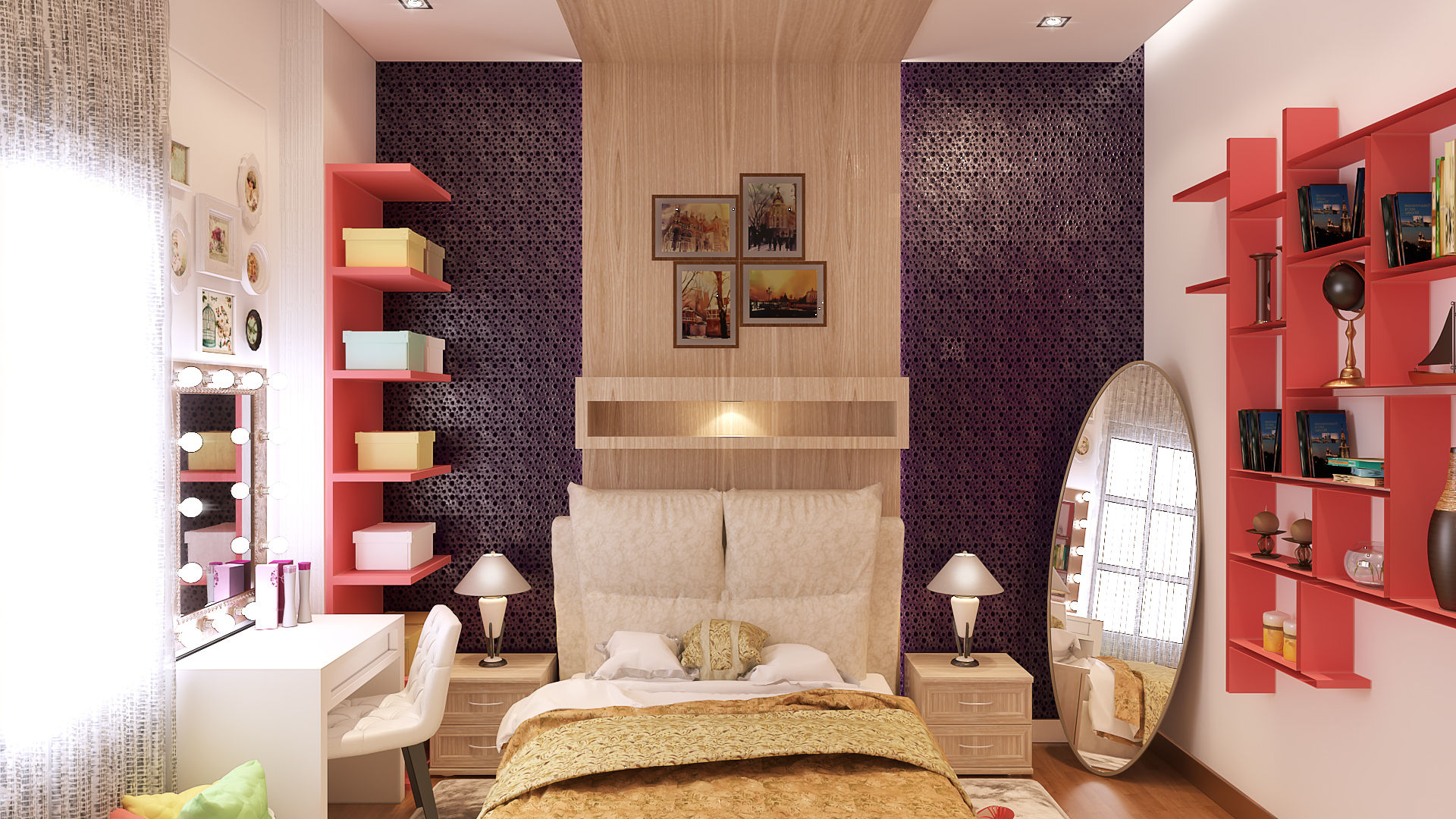 The Jasmine Residence, Belal Samman Architects Belal Samman Architects Bedroom