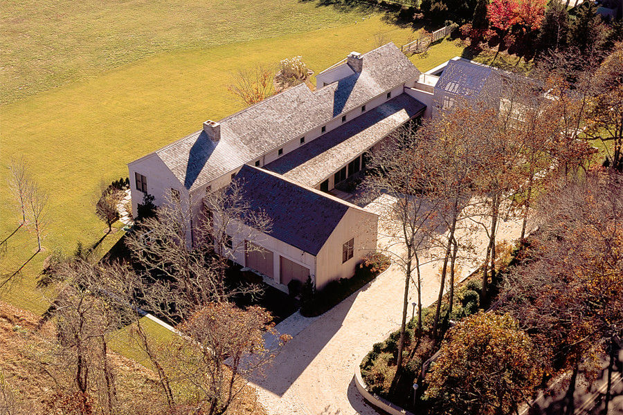 Town Lane Residence, Amagansett, NY, BILLINKOFF ARCHITECTURE PLLC BILLINKOFF ARCHITECTURE PLLC カントリーな 家