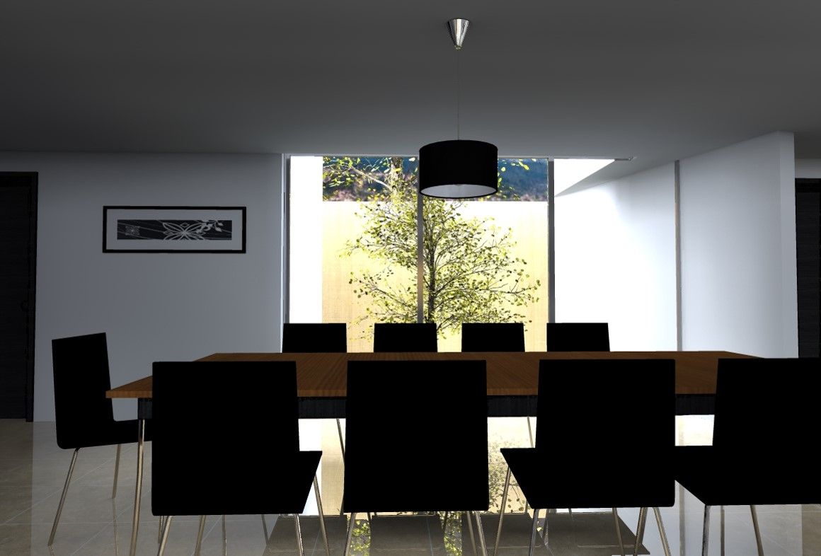 homify Minimalist dining room