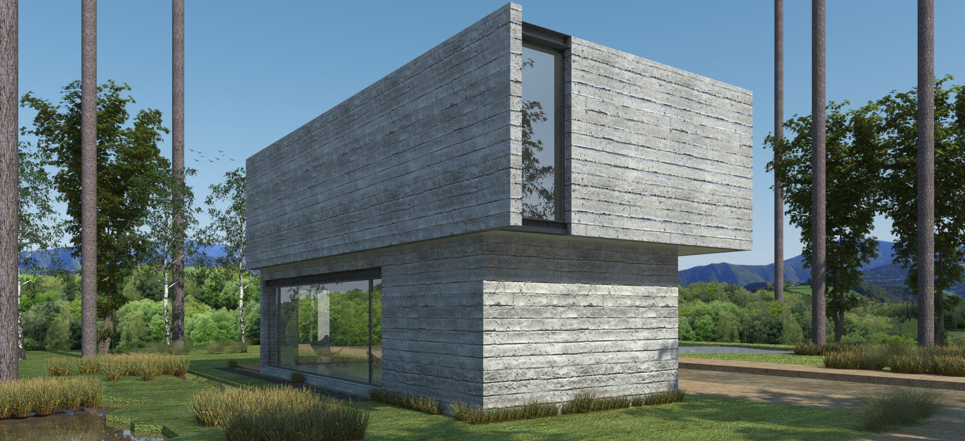 homify Country house Concrete