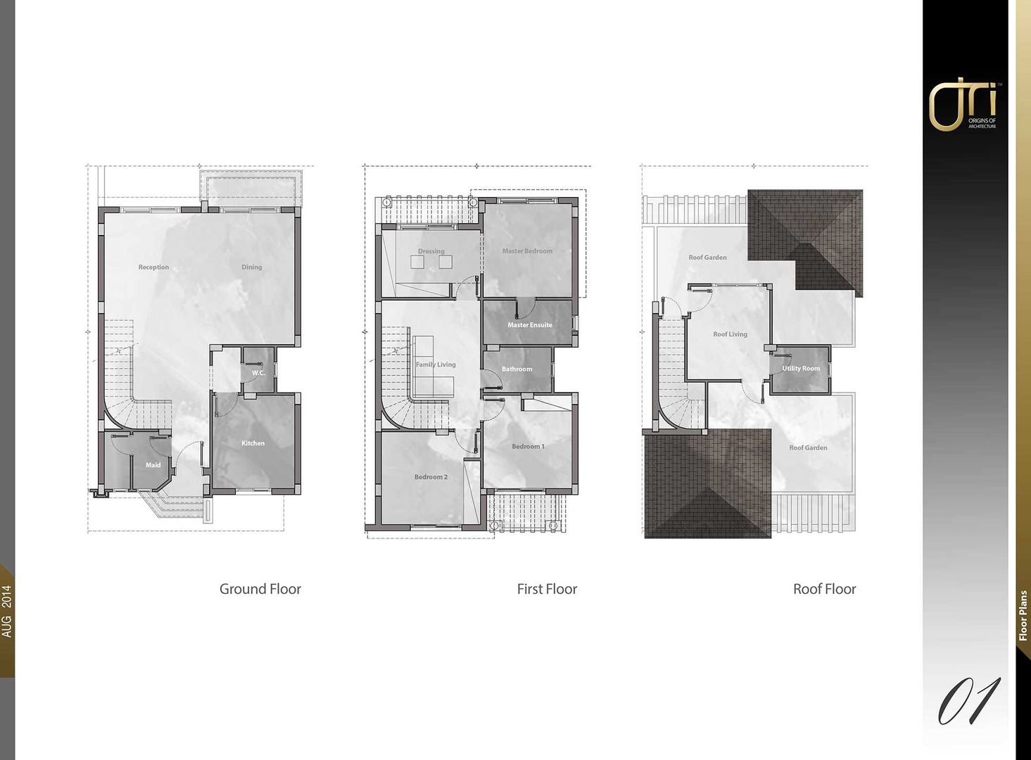 La Terra Residence, Ori - Architects Ori - Architects جدران