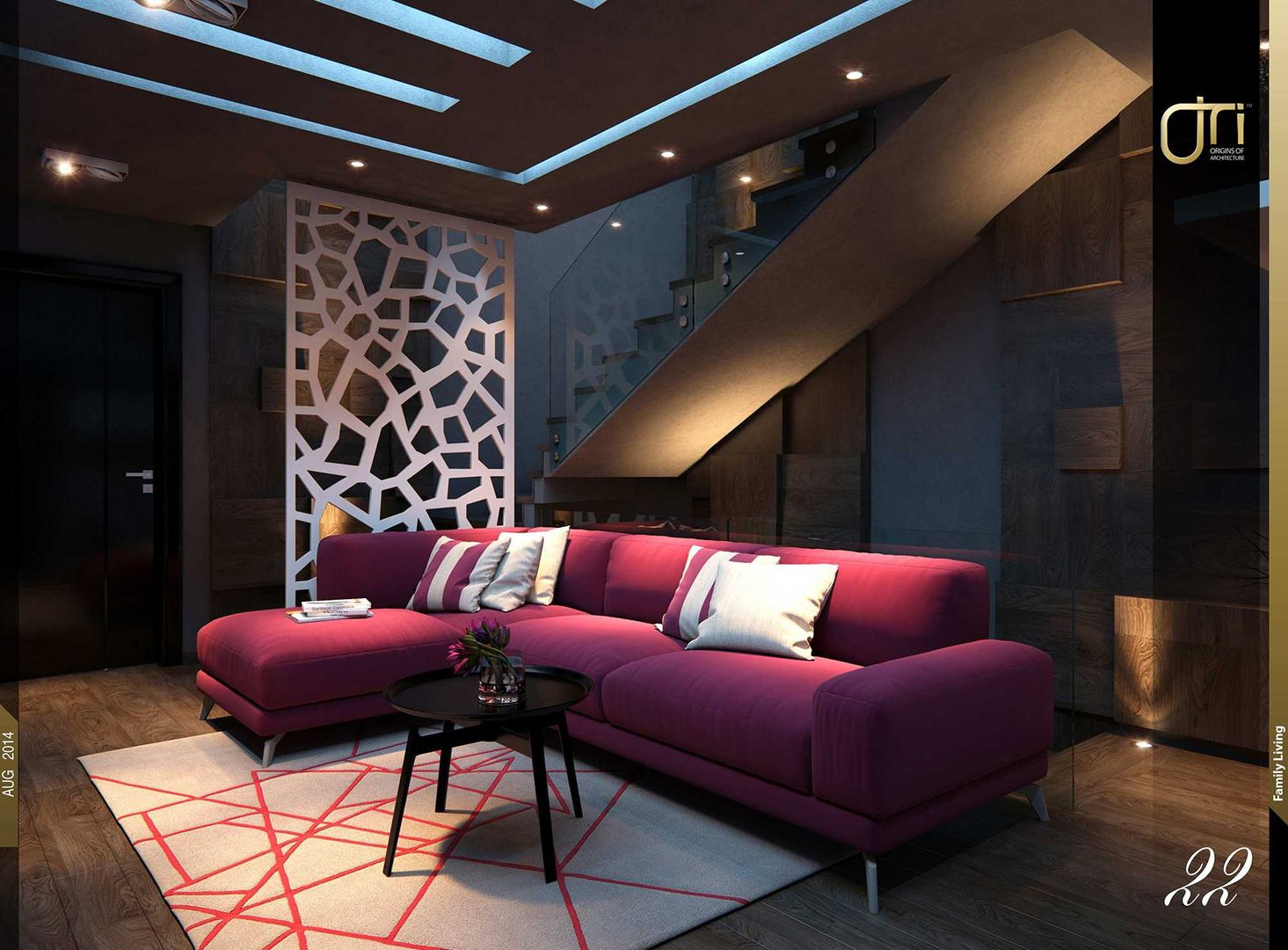 La Terra Residence, Ori - Architects Ori - Architects Modern living room