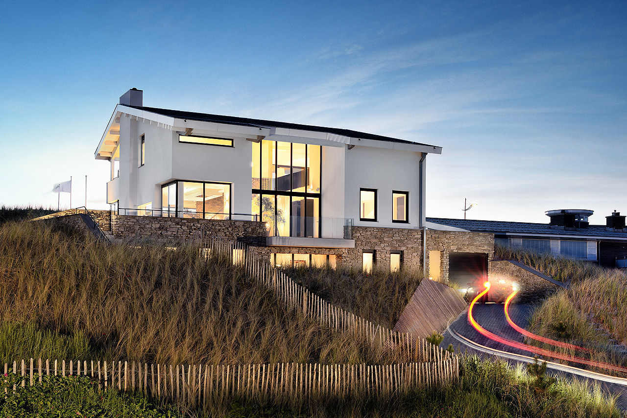 Villa in de duinen: met uitzicht op zee zijn alle dromen vervuld, BNLA architecten BNLA architecten Akdeniz Evler