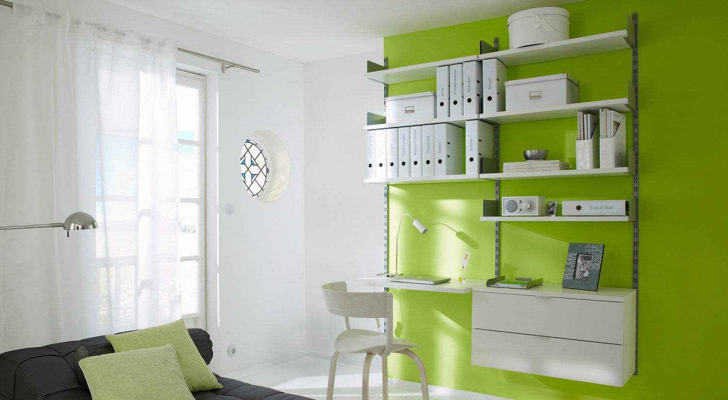 ON-WALL - Office Shelving Systems homify Ruang Studi/Kantor Modern Office,Home Office,Office Shelving,Shelving System