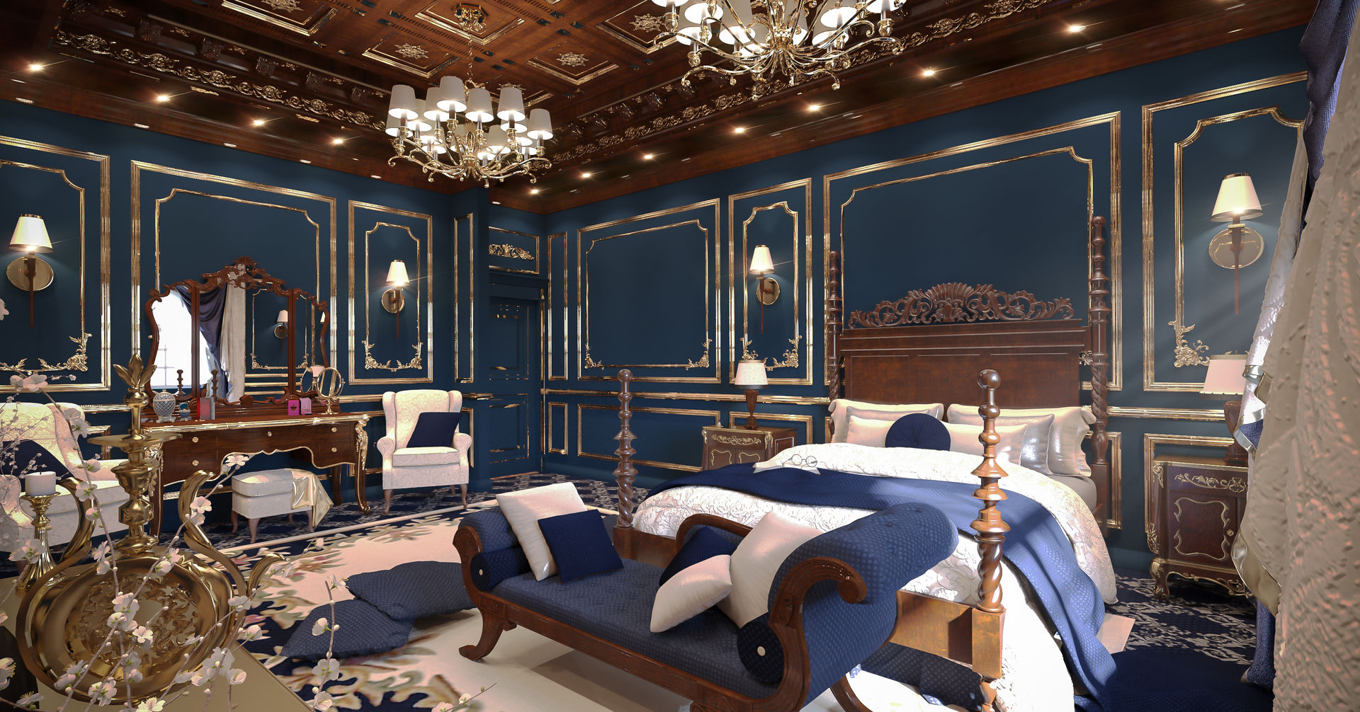 Emirates Project, Rêny Rêny Classic style bedroom