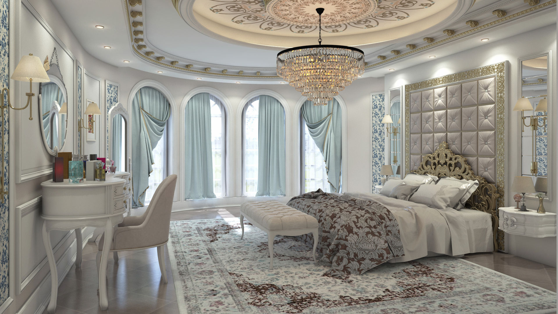 Classic Bedroom, Rêny Rêny Chambre classique