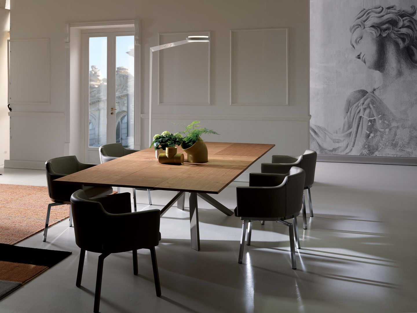 餐廳家具配置 Hefeng furniture Modern dining room Plywood Tables