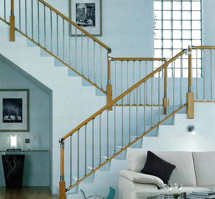 Fusion with metal spindles Wonkee Donkee Richard Burbidge Stairs Stairs