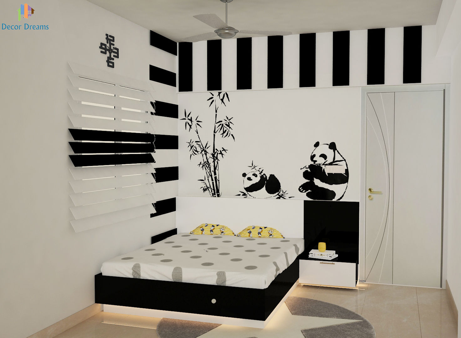 DLF Woodland Heights, 3 BHK - Mrs. Darakshan, DECOR DREAMS DECOR DREAMS Teen bedroom