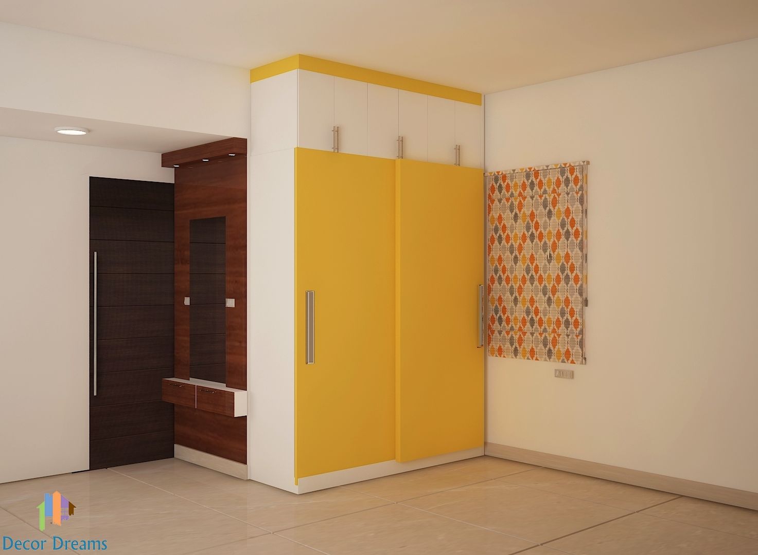 Ahad Euphoria, 2 BHK - Mr. Krishna, DECOR DREAMS DECOR DREAMS Moderne Schlafzimmer