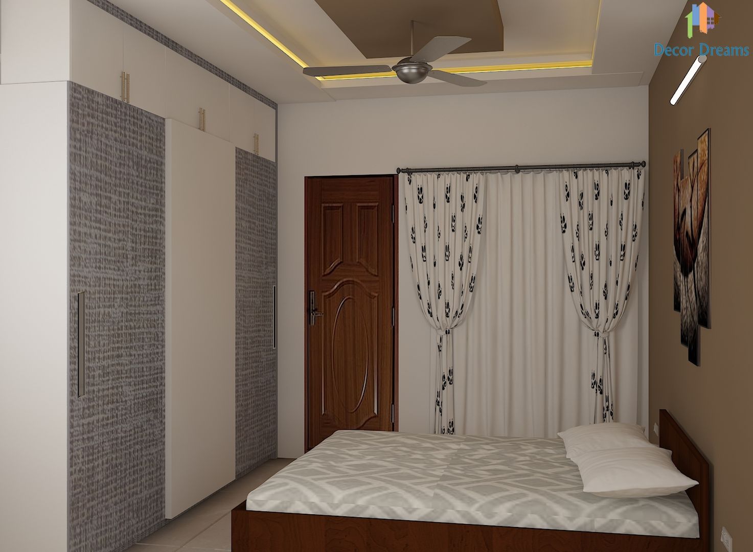 Ahad Euphoria, 2 BHK - Mr. Krishna, DECOR DREAMS DECOR DREAMS Modern style bedroom