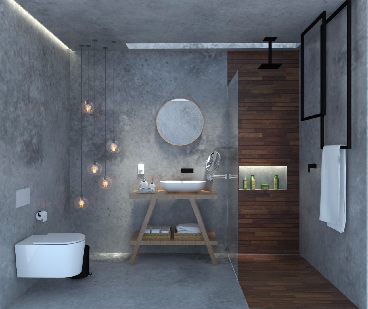 Casa contêiner, Garnet Design de Interiores Garnet Design de Interiores 現代浴室設計點子、靈感&圖片