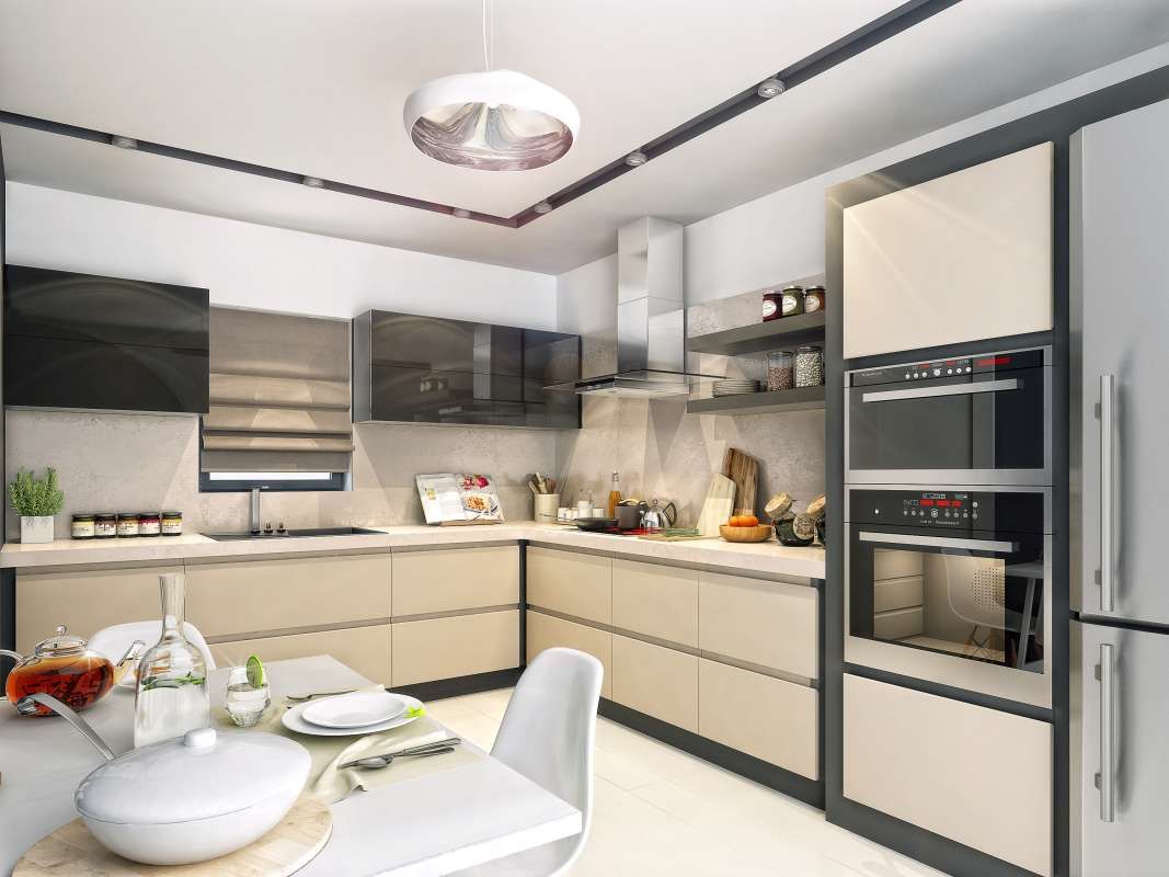 Symphony Villa - Güzelbahçe İzmir, VERO CONCEPT MİMARLIK VERO CONCEPT MİMARLIK Cozinhas modernas