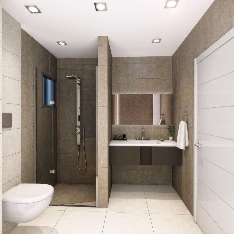 Symphony Villa - Güzelbahçe İzmir, VERO CONCEPT MİMARLIK VERO CONCEPT MİMARLIK Modern Bathroom