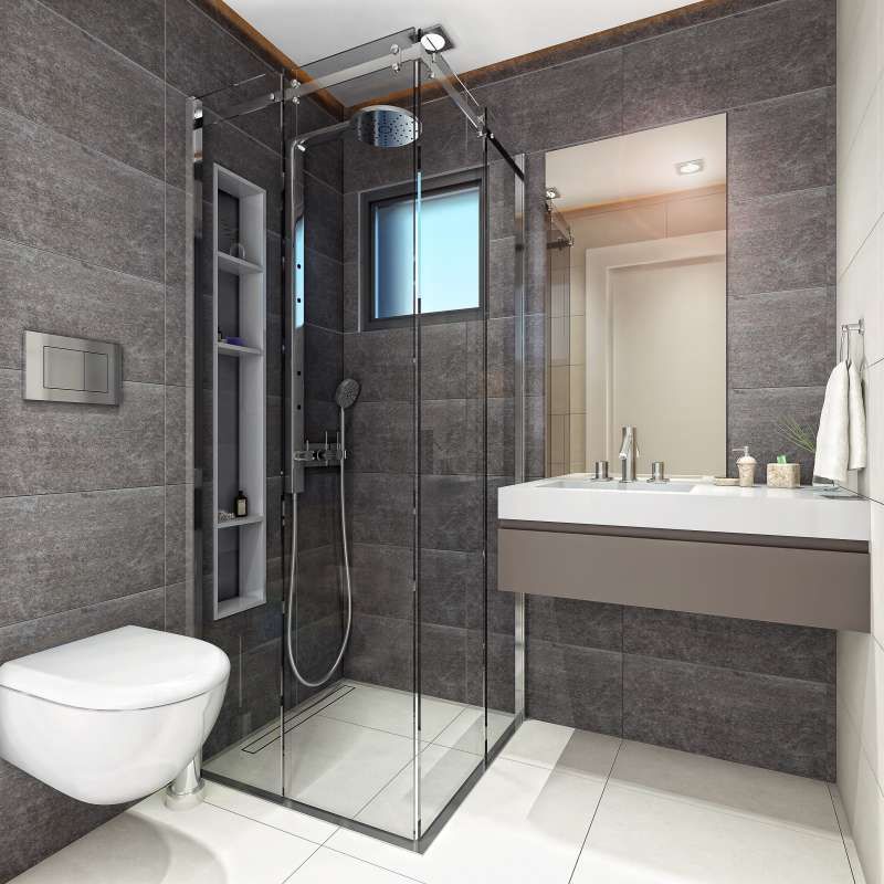 Symphony Villa - Güzelbahçe İzmir, VERO CONCEPT MİMARLIK VERO CONCEPT MİMARLIK Salle de bain moderne