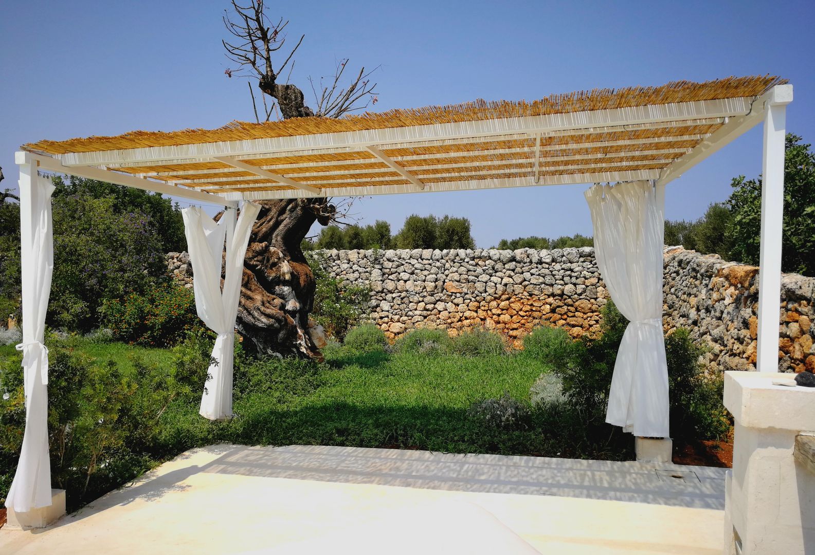 masseria mediterranea in Puglia, Natura&Architettura Natura&Architettura 地中海風 庭