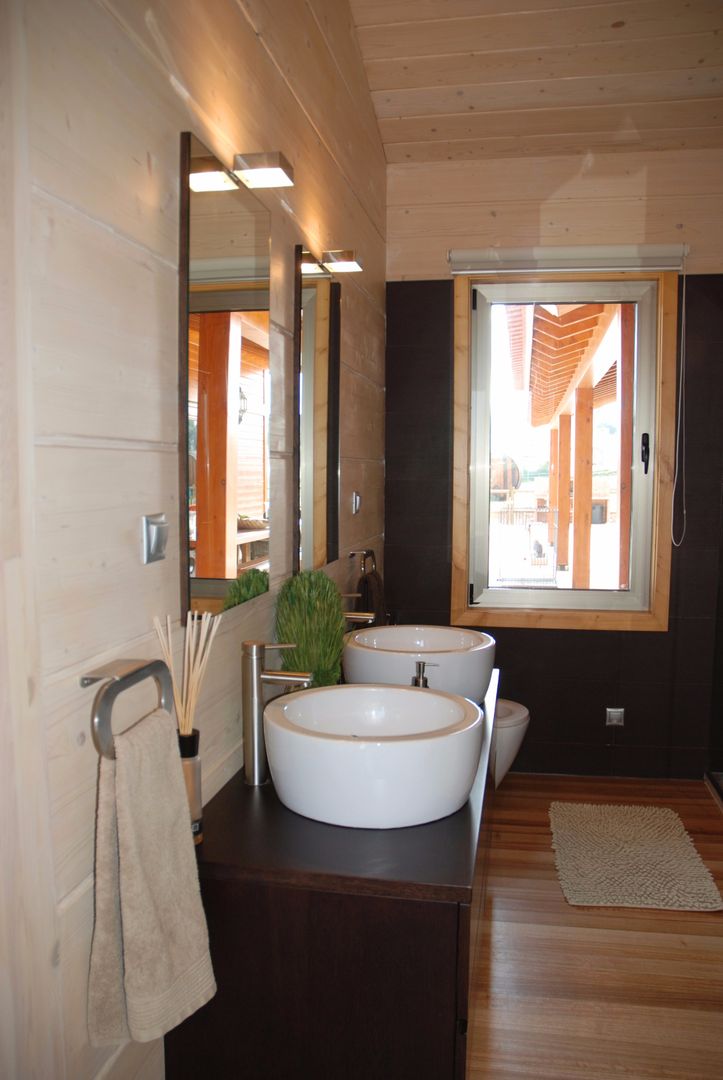 RUSTICASA | Rancho no Alentejo | Évora, RUSTICASA RUSTICASA Bathroom لکڑی Wood effect