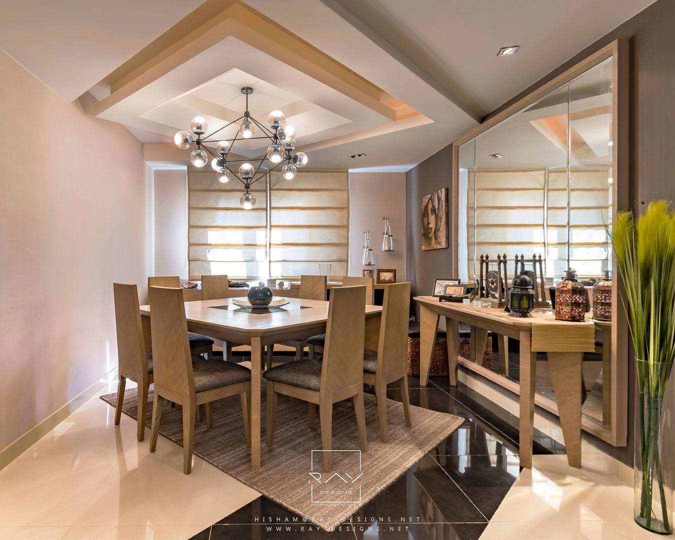 dinning room by raydesigns RayDesigns Modern Yemek Odası