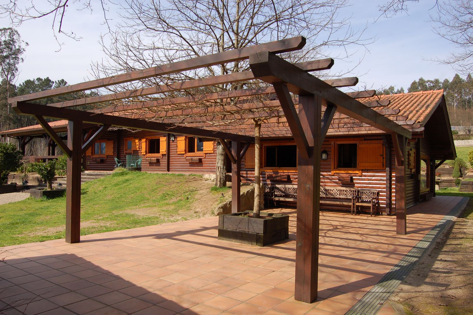 RUSTICASA | Casa rústica | Pontevedra, RUSTICASA RUSTICASA Деревянные дома Твердая древесина Многоцветный