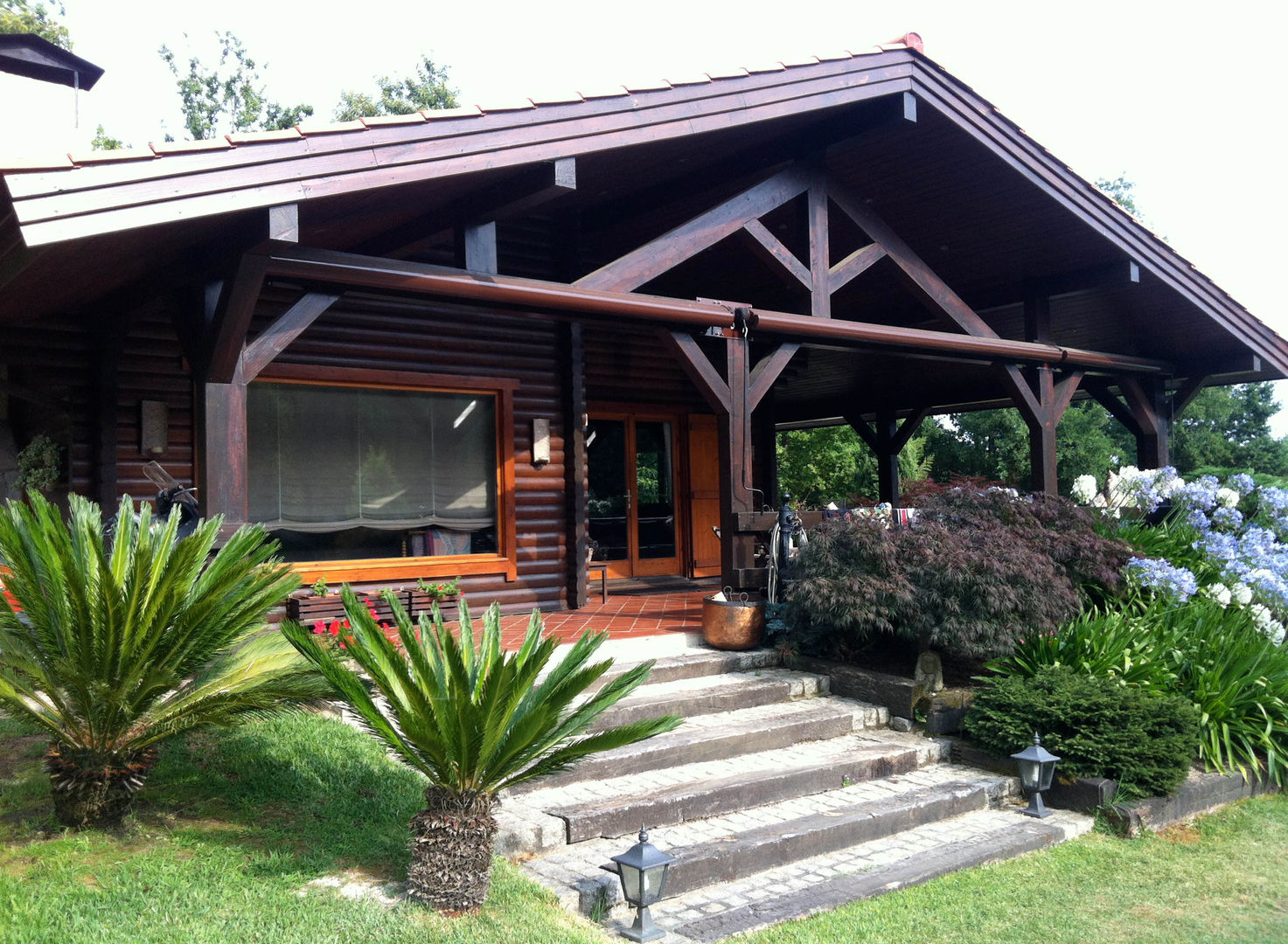 RUSTICASA | Casa rústica | Pontevedra, RUSTICASA RUSTICASA Casas de madeira Madeira maciça Multicolor casa,Casa Pré-fabricada,casa de madeira,madeira,exterior de madeira,parede de painéis de madeira,Rusticasa