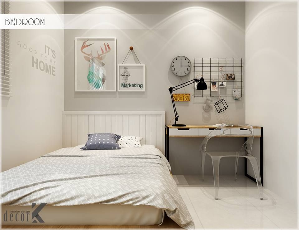 Bed Room Công ty TNHH TMDV Decor KT Phòng ngủ phong cách châu Á