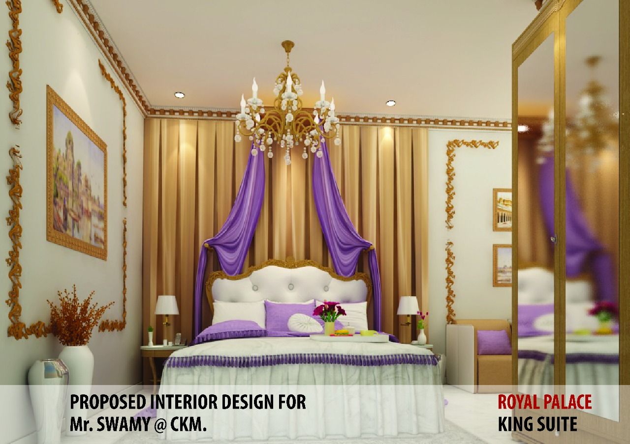 Residential Interiors, YUKTAA ARCHITECTS AND INTERIORS. YUKTAA ARCHITECTS AND INTERIORS. Modern style bedroom