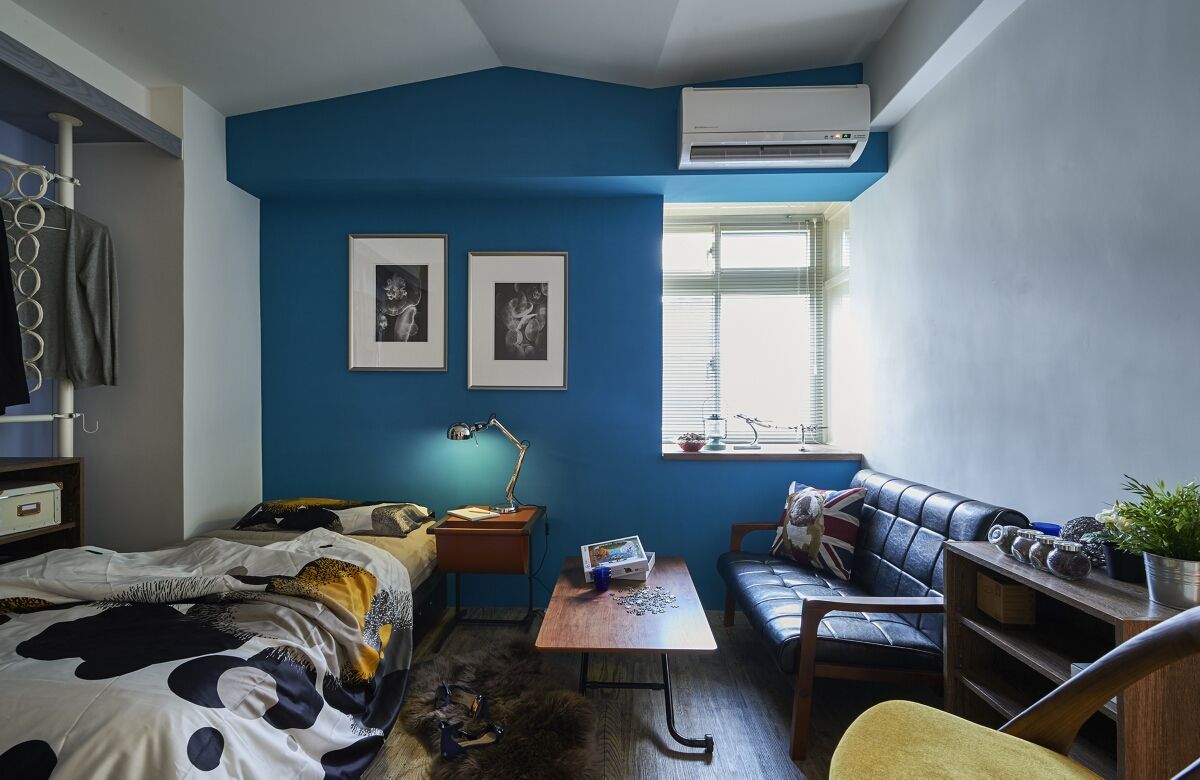 濃淡適宜 摩登輕工業魅力, 第宅空間設計 第宅空間設計 Dormitorios modernos