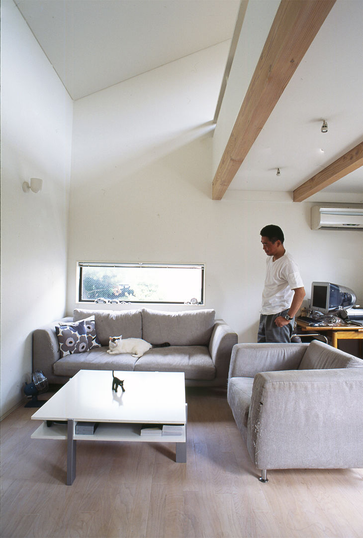 Sakai-house, F.A.D.S. F.A.D.S. Modern Living Room