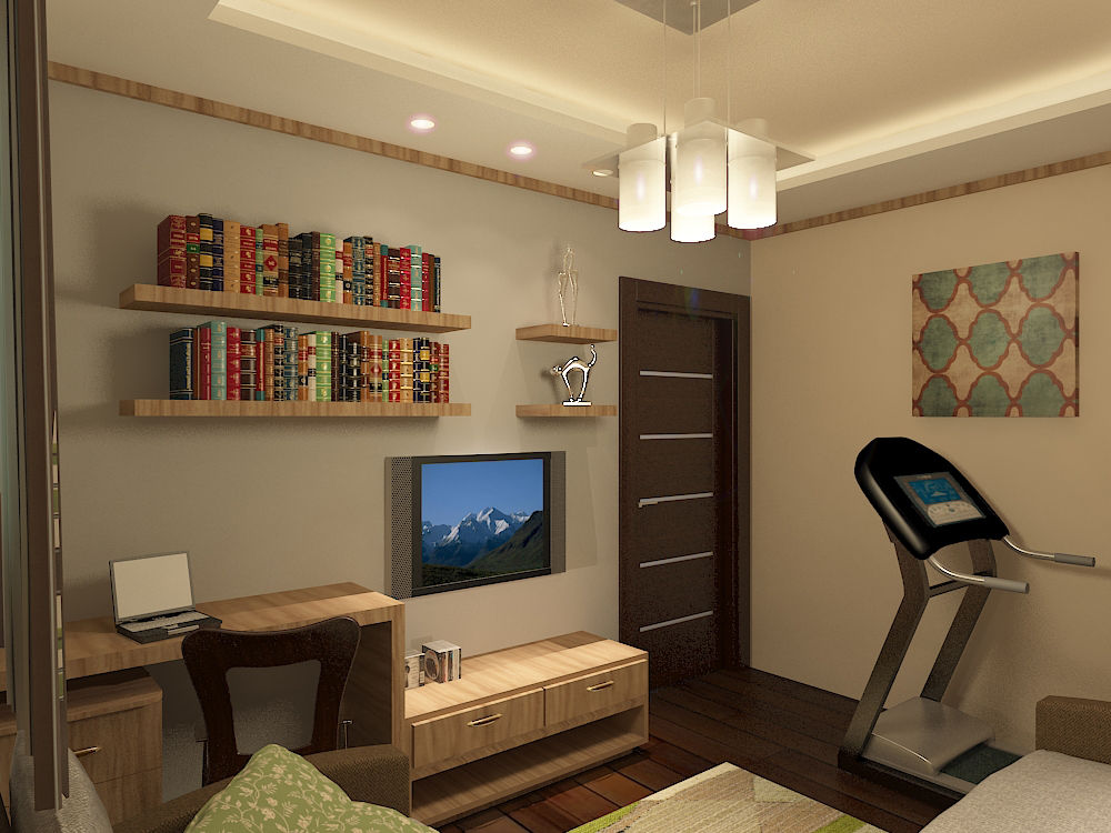 شقة سكنية ملك م / محمد فوزي , Quattro designs Quattro designs 现代客厅設計點子、靈感 & 圖片