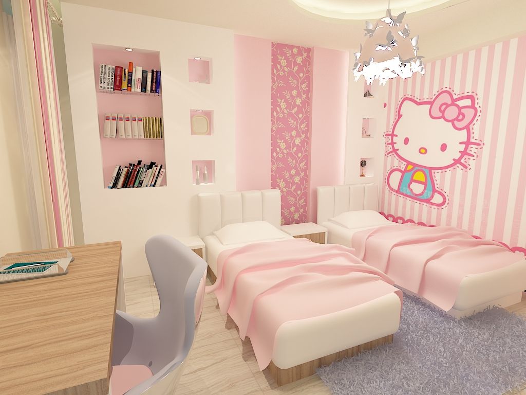 شقة سكنية ملك م / محمد فوزي , Quattro designs Quattro designs Girls Bedroom