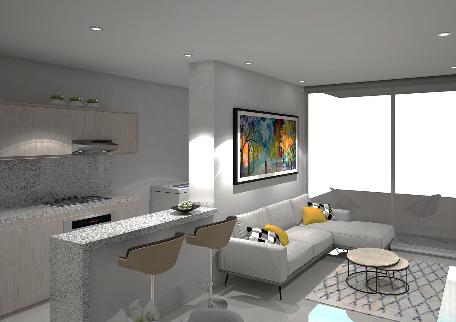 homify Modern living room