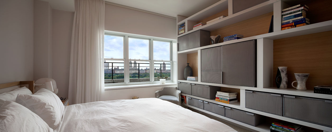 Upper East Side Apartment, andretchelistcheffarchitects andretchelistcheffarchitects Moderne slaapkamers