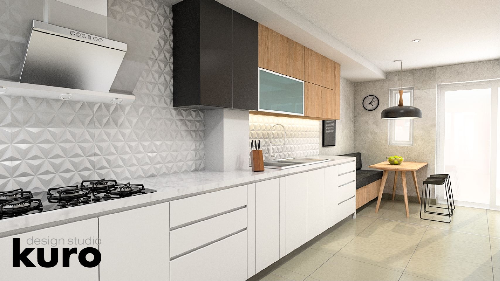 Proy. Precursores - San Miguel, Lima, Kuro Design Studio Kuro Design Studio Modern style kitchen