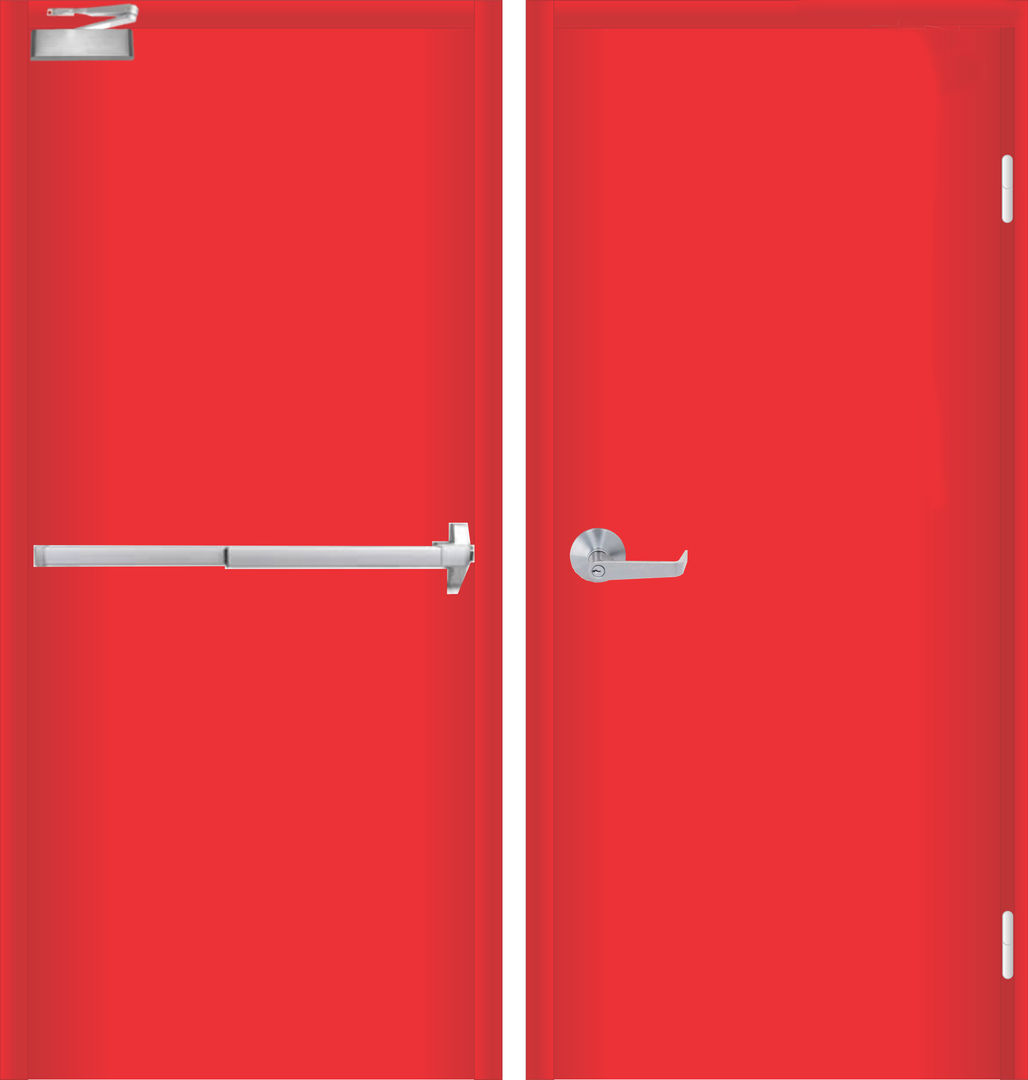 pintu emergency tahan api PT. Golden Prima Sentosa Pintu Besi/Baja Doors